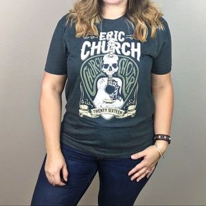 Eric Church Church Choir Concert Tour Tee